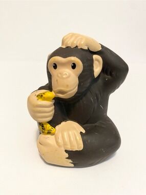 Little People Chimpanzee Monkey Zoo Talkers 2011 Animal Fisher Price Toy